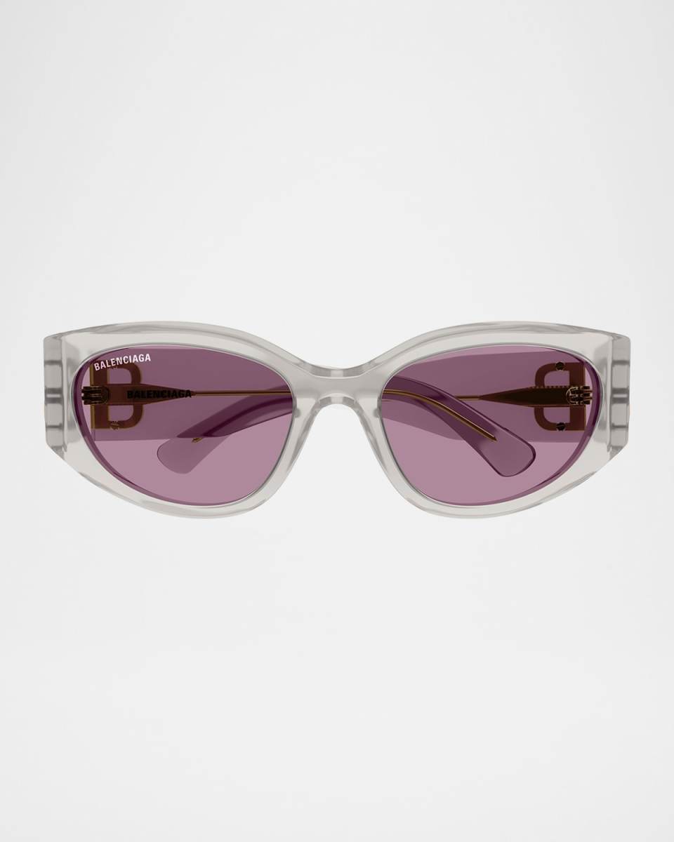Round Acetate Sunglasses